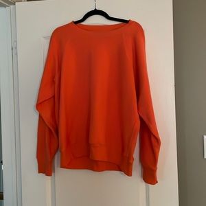 Aerie sweatshirt.  Size M.  Orange/coral colour.